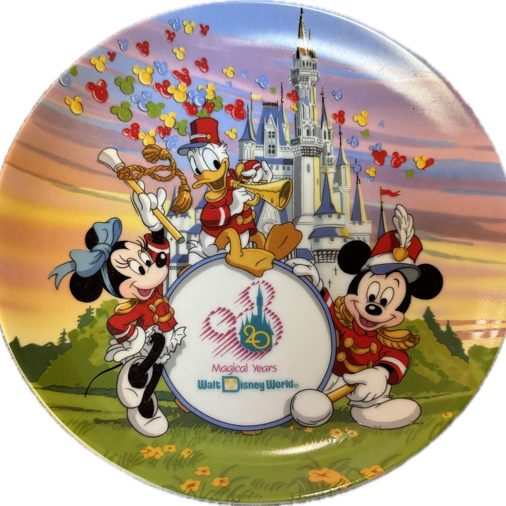 Disney 20th Anniversary Collectible Plate - Picture 2 of 5